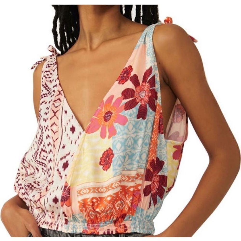 ❤️Free People Tropical Combo Tank NWT